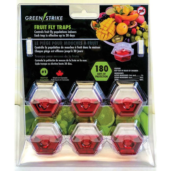 Pre-Filled Fruit Fly Traps - Tools & Accessories